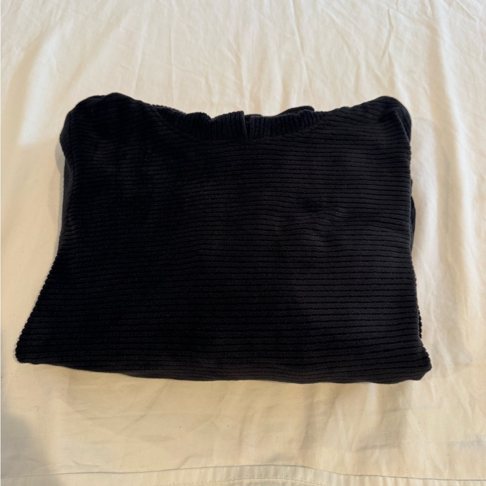 Black All in Motion Ribbed Hoodie Size Xl 14